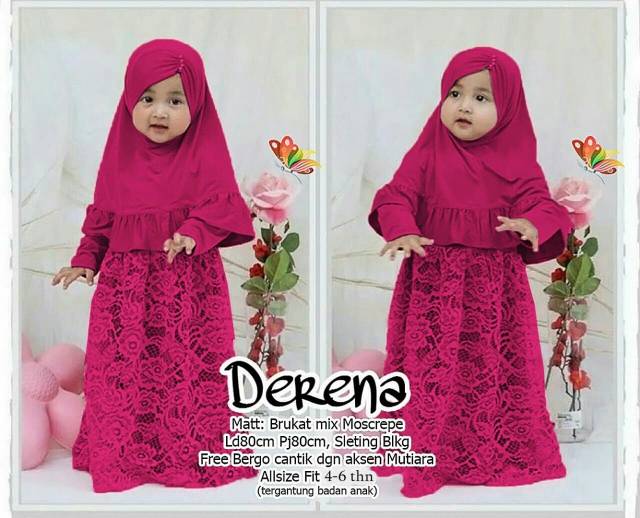 KID DERENA 6 warna