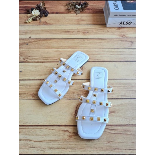 ABBUSHOES Sk 07 flat teflek stut andira 1cm