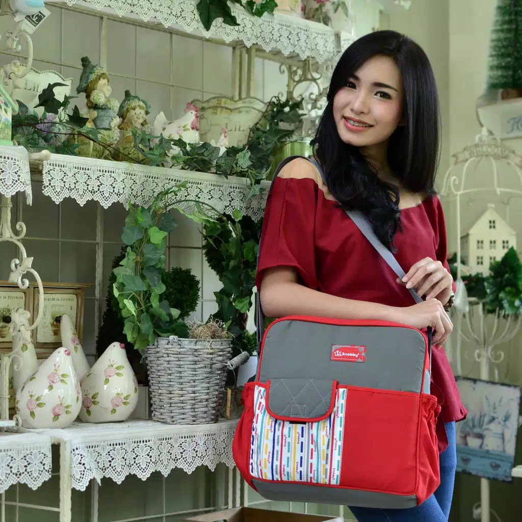 TAS BAYI SNOBBY UKURAN MEDIUM LINE SERIES TPT1673