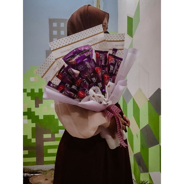 

buket coklat / buket snack / hadiah buket