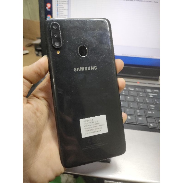 SAMSUNG GALAXY A20S 3 32GB SEKEN SECOND BEKAS A207F