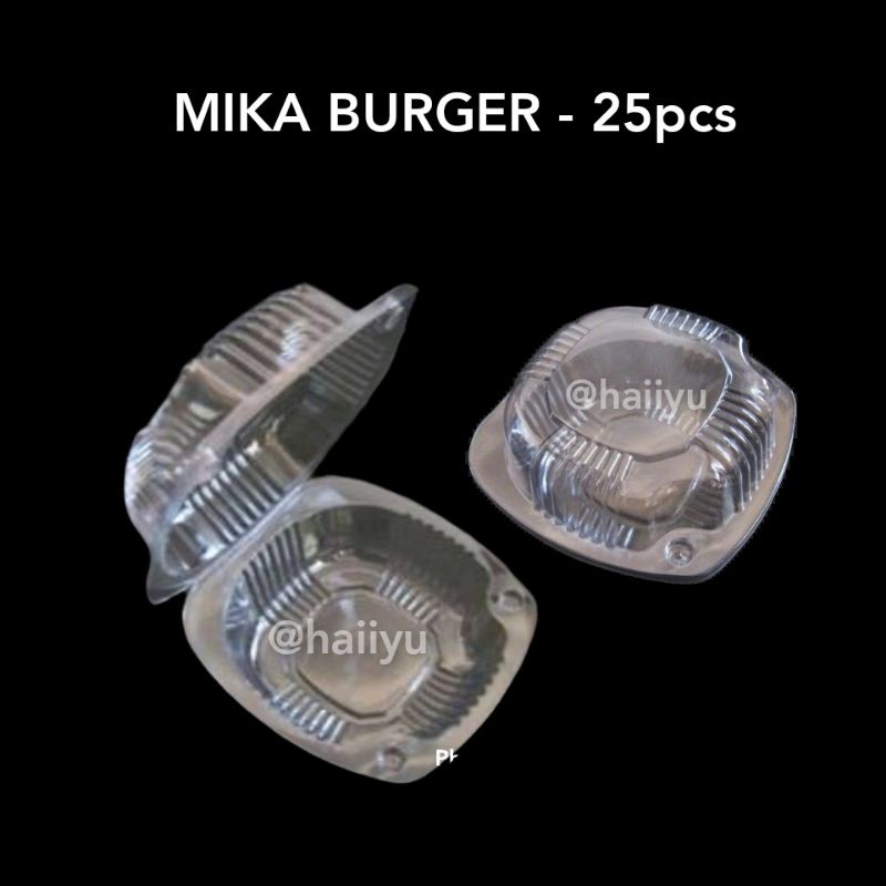 

(25pc) Mika Burger tebal