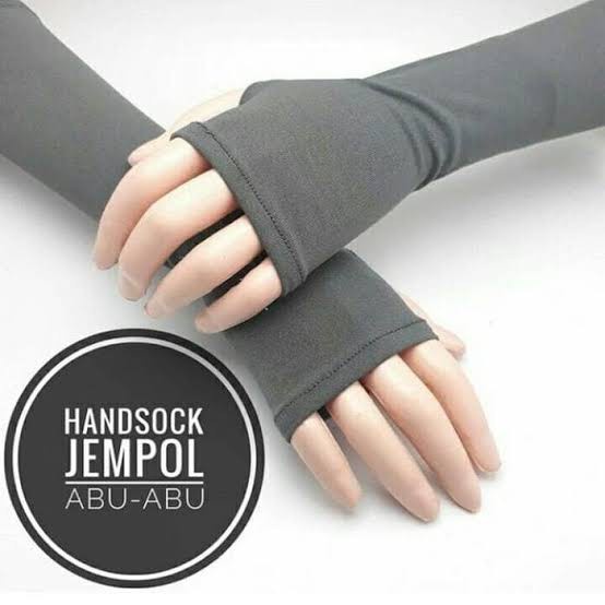 Handsock Jempol Wanita / Handsock Jempol Polos / Handsock Muslim / Manset Tangan Murah