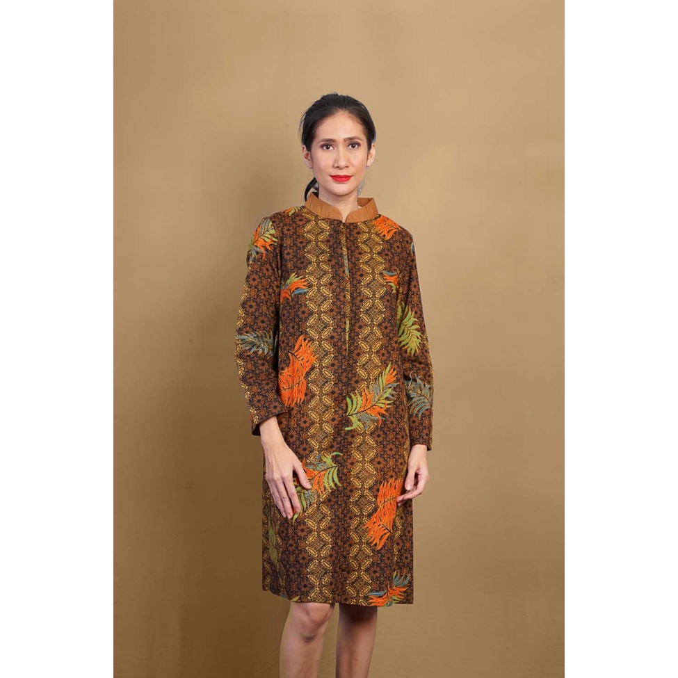 BATIK KAMMI TUNIK YUDISTIRA COKLAT 000258