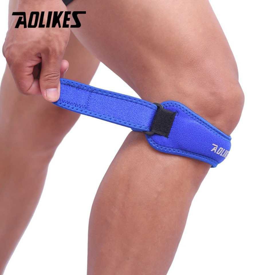 AOLIKES Pelindung Lutut Olahraga Knee Support Brace Wrap - A-7919