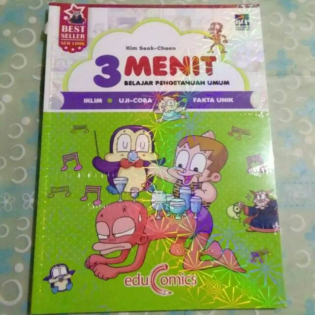Edu comics 3 menit belajar pengetahuan umum iklim uji coba fakta unik