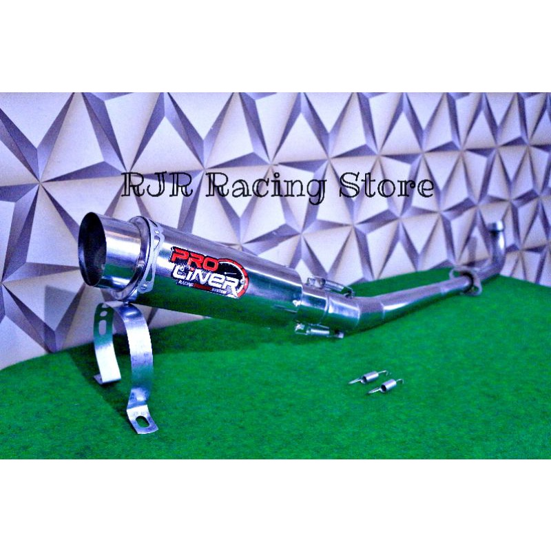 Knalpot Racing Pro Liner buat Supra fit, Supra x, Karisma, Shogun, Vega R, Vega ZR, Jupiter z