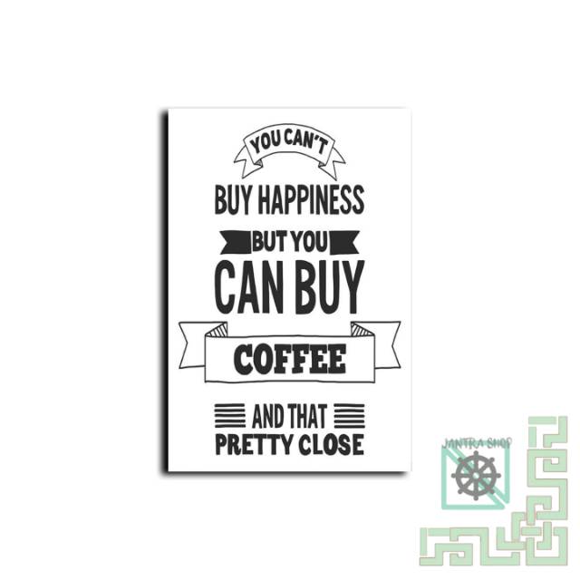 Hiasan dinding cafe quotes