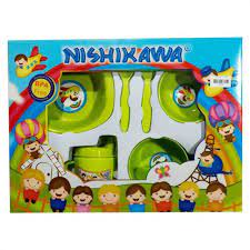 NISHIKAWA-PERALATAN MAKAN BAYI FEEDING MEDIUM SET MURAH