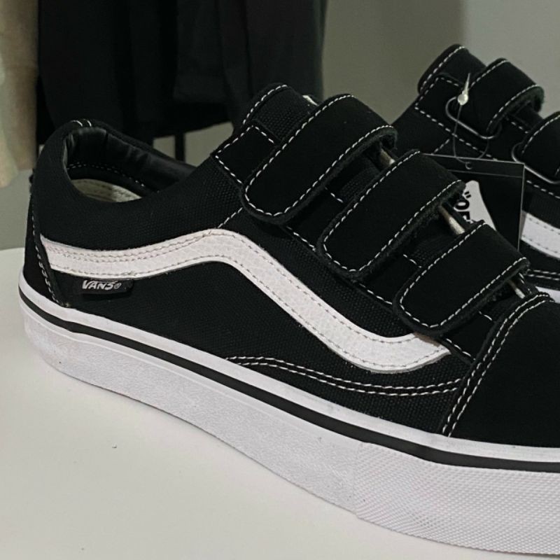Vans Oldskool Velcro Pro Black/White