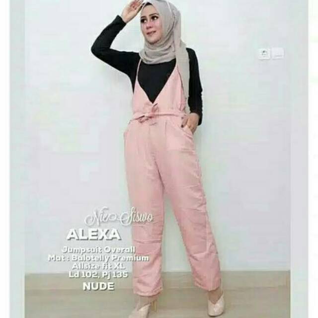 Alexa jumsuit baju kodok dewasa