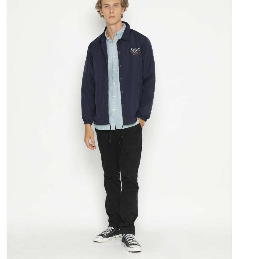 Telah Hadir.. Erigo Coach Jacket Tropical Lovers Navy