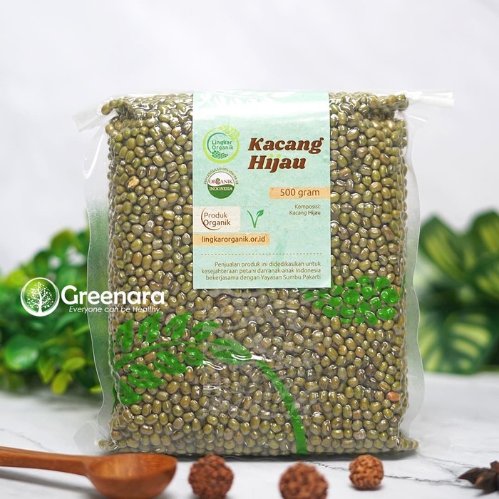 

ds201fs Kacang Hijau Organik 500 Gr / Asi Booster / Mpasi / Lingkar Organik Dscscv