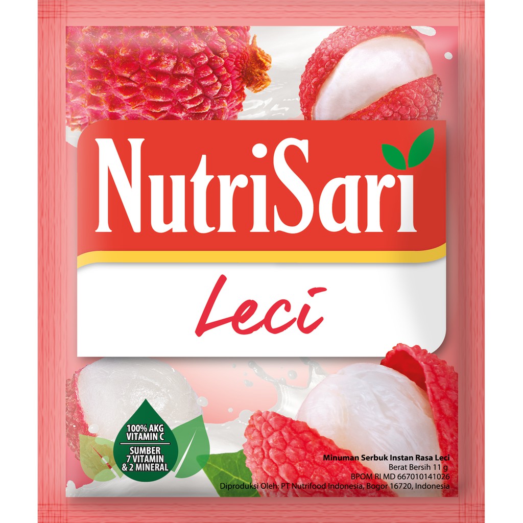 

NutriSari Leci 1 PACK (4 RENCENG)