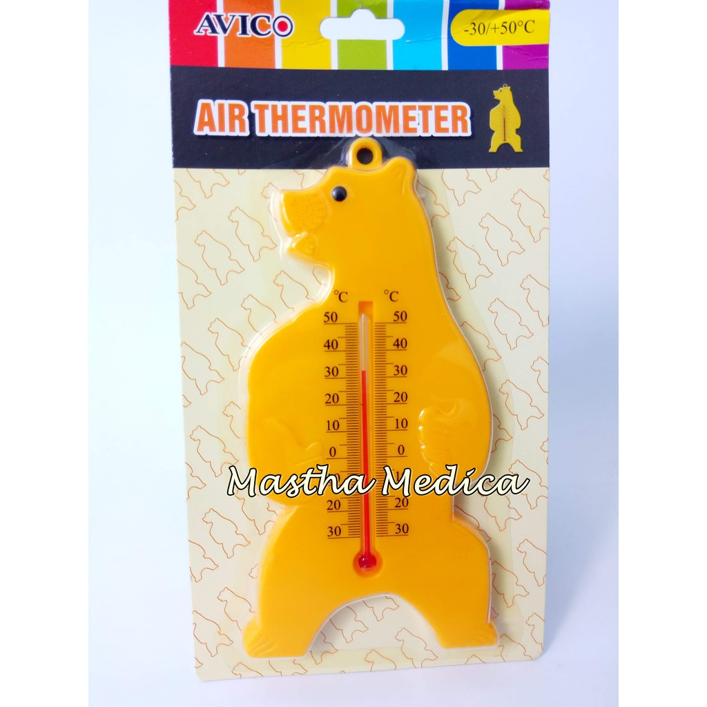 Thermometer Termometer Dinding Raksa Karakter Thermo Suhu Ruang Avico