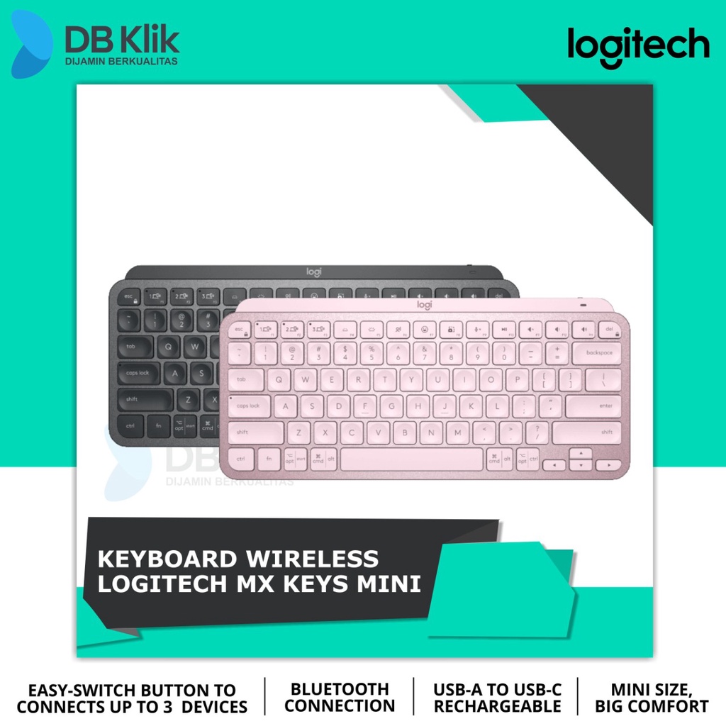 Keyboard Logitech MX Keys MINI Bluetooth &amp; Wireless - MX Keys Mini