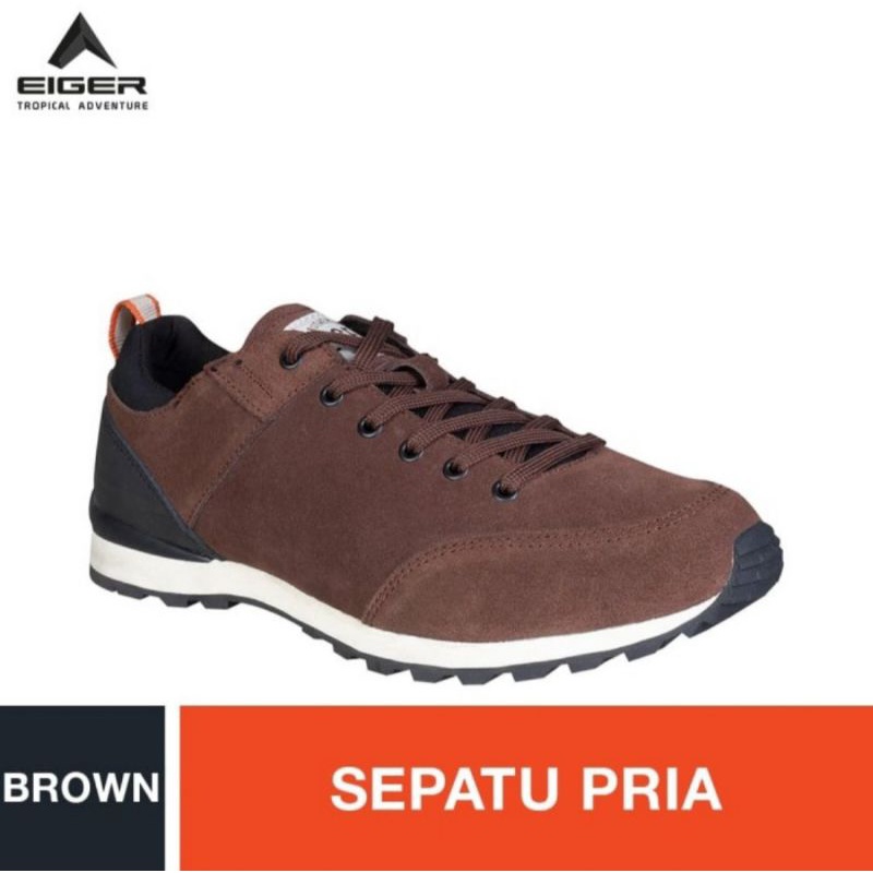 Sepatu Eiger1989 Kavery Shoes Brown Olahraga Hiking Outdoorsporty