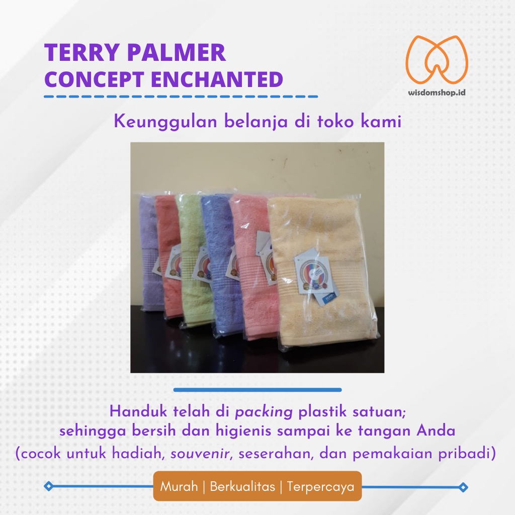 [WS] Handuk Sport Terry Palmer Concept Enchanted uk. 34 x 80 cm