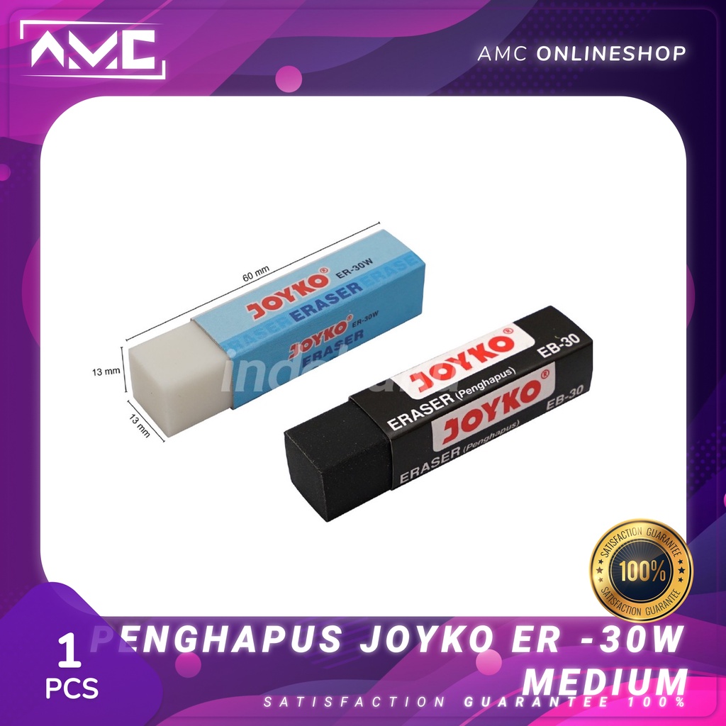 

RANDOM PENGHAPUS JOYKO MEDIUM / SEDANG ( STIP / ERASER ) ER-30W