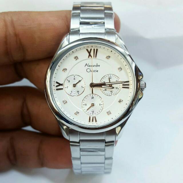 JAM TANGAN WANITA ALEXANDRE CHRISTIE AC  2719 AC2719 SILVER