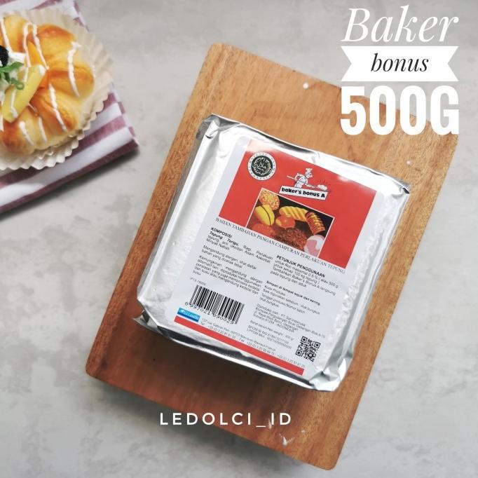 

BAKER BONUS A 500 GR PENGEMBANG | BREAD IMPROVER PENINGKAT MUTU ROTI ledolci92 dijamin