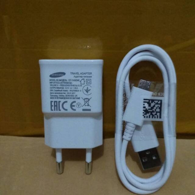 CHARGER SAMSUNG GALAXY J3 J4 J5 J6 J7 USB MICRO ORIGINAL 100% ASLI BAWAAN HP