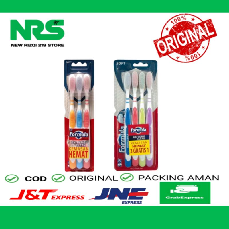 Sikat Gigi Formula Extreme Clean