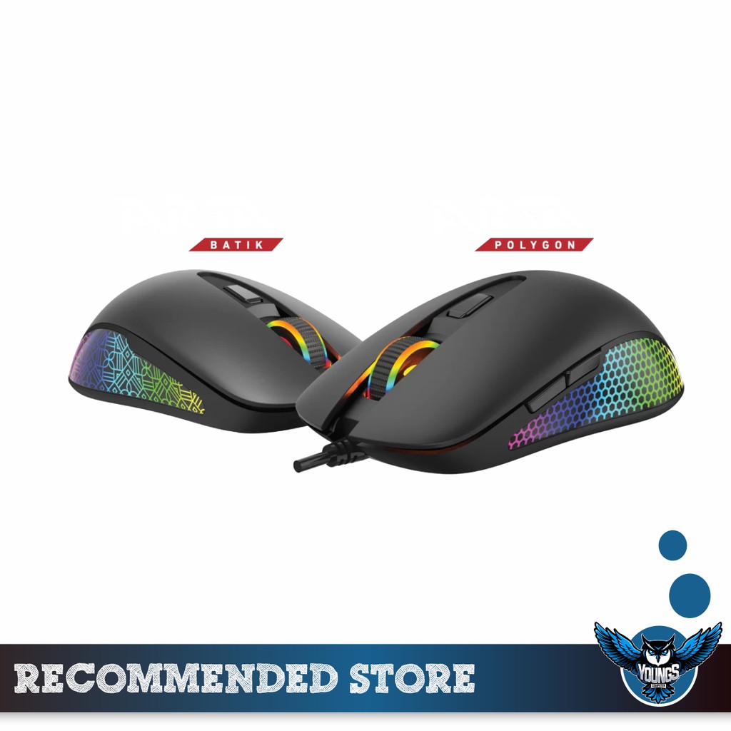 MOUSE REXUS ARSA RGB 12400 DPI PMW3327