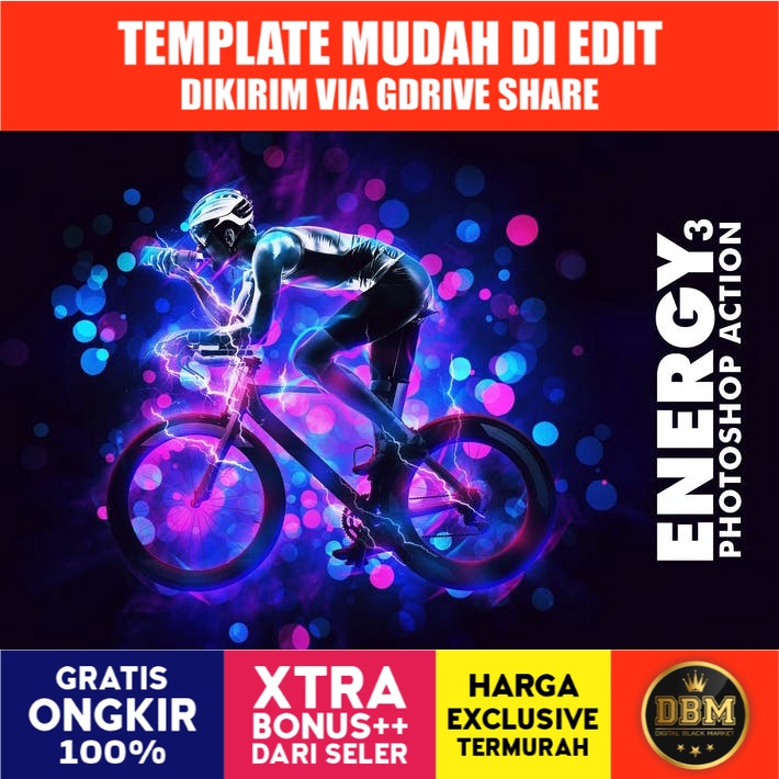 Energy 3 - Photoshop Action