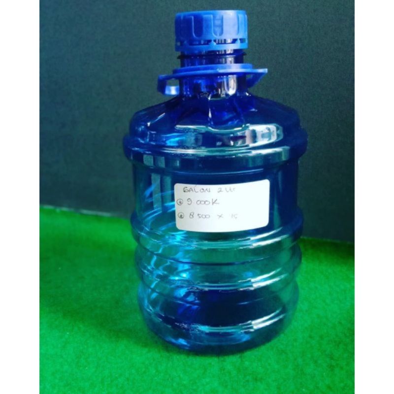 GALON PLASTIK KECIL 2 LITER/ GALON AIR MINI MURAH/ GALON 2 LITER POLOS