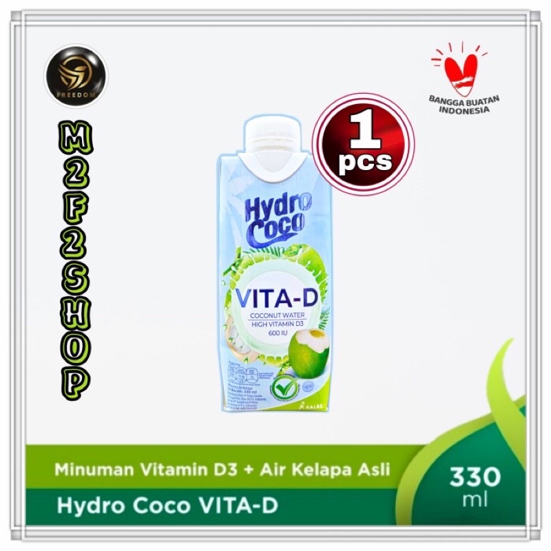 

Minuman Air Kelapa Hydro Coco VITA-D - 330 ml (Kemasan Satuan)