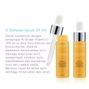 WARDAH C DEFENSE SERUM VIT C ORIGINAL 100% READY STOCK