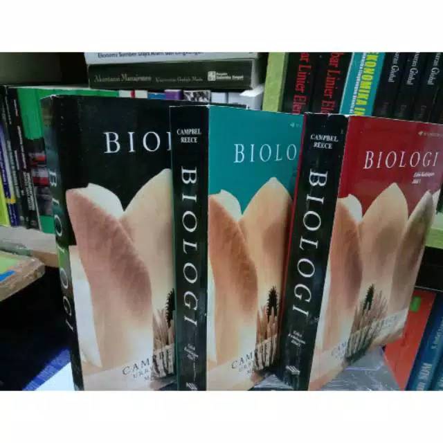 Paket Lengkap Biologi Campbell Jilid 1, 2 & 3