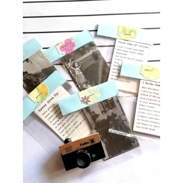 

10 pcs kertas vintage jurnal picture dan word
