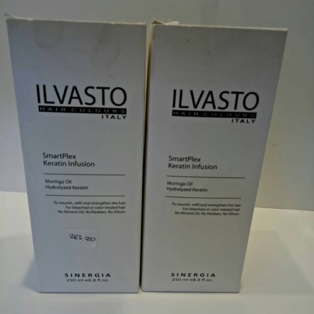 ILVASTO smartplex keratin infusion step 2 /vitamin rambut rusak