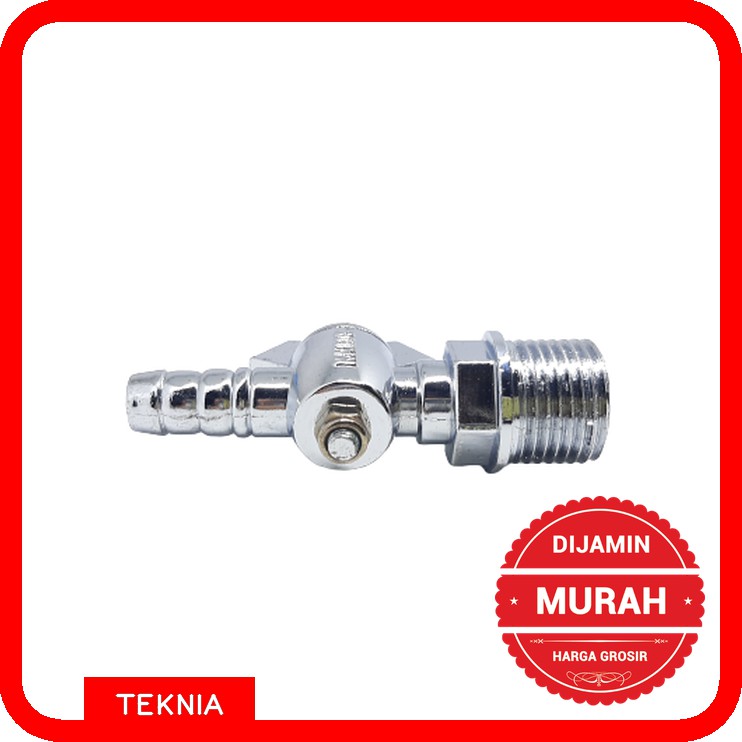 Kran Gas &amp; Air Cock 1/4&quot; PT 1/2&quot; KAIROS - Original 100%