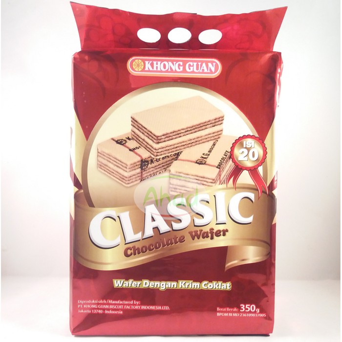 

Khong Guan Classic Chocolate Wafer 350gr