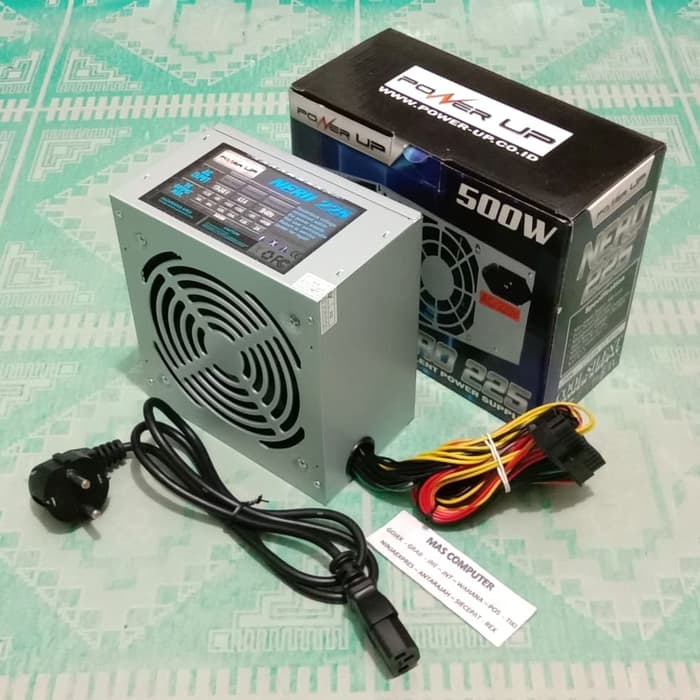 PSU Power 500w / 500 Watt NERO