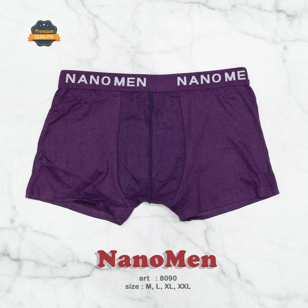 NANOMEN | Celana Dalam Pria / Celana Dalam Segi4 Pria / art NM 8090
