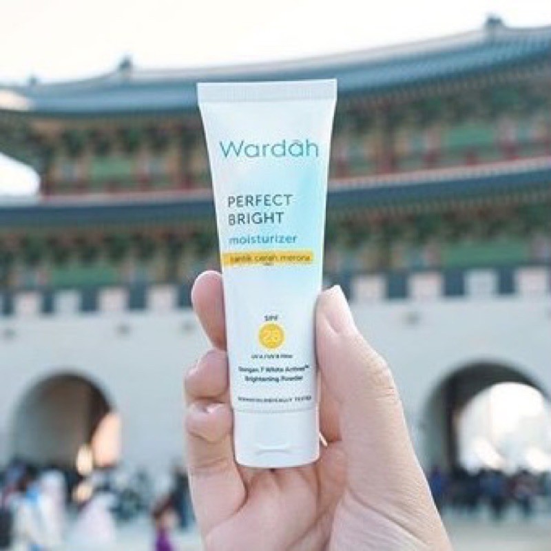 WARDAH PERFECT BRIGHT MOISTURIZER BRIGHT (OIL CONTROL &amp; SMOOTH GLOW &amp; NIGHT MOISTURIZER) SPF 30 20ML