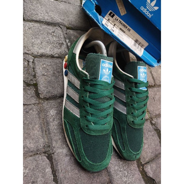 adidas la trainer og green