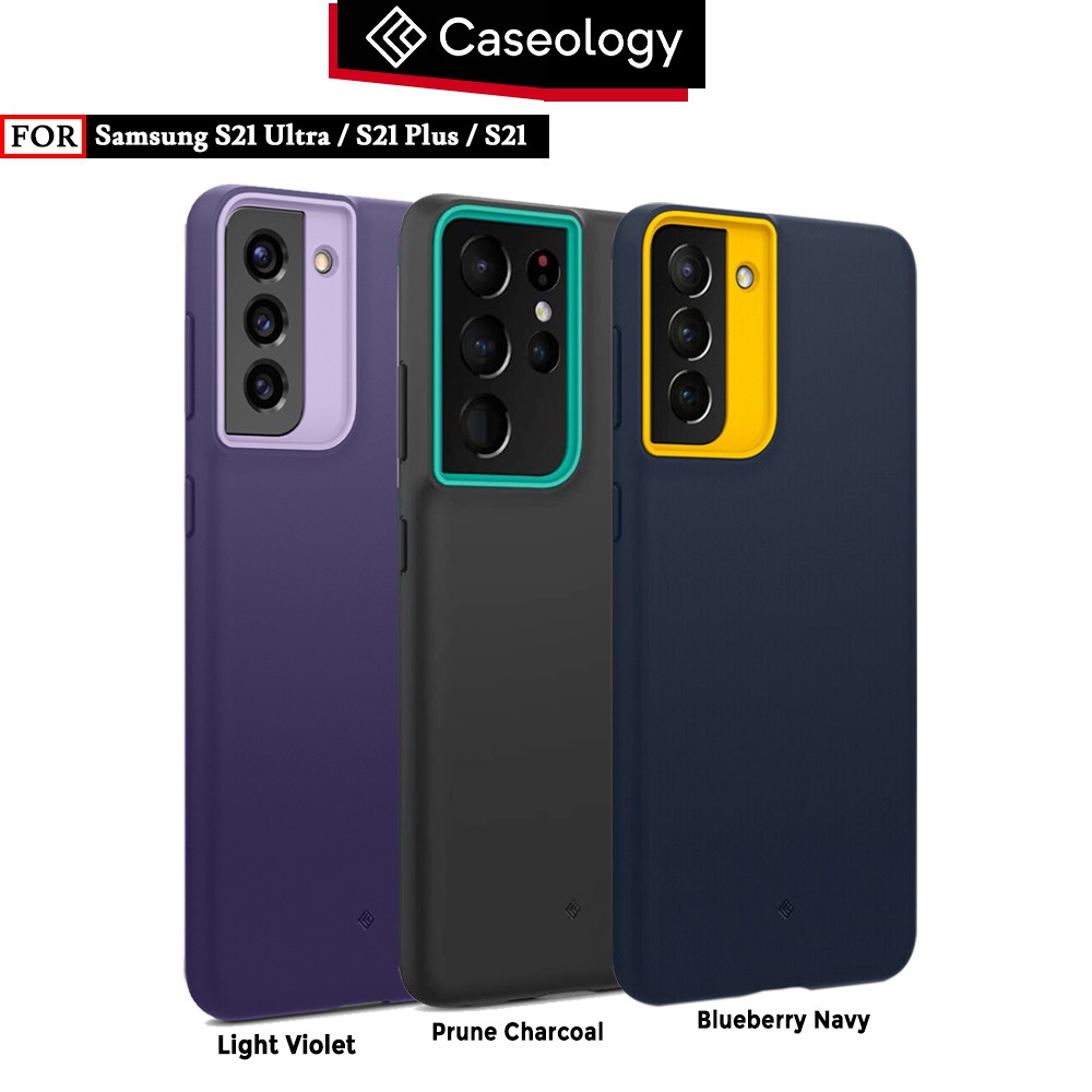 Case Samsung Galaxy S21 Ultra Plus Caseology Nano Pop Softcase Casing