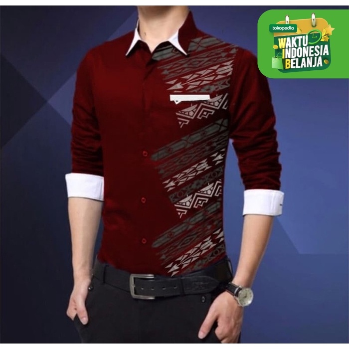 Hem Pria IMPORT COD FASHION LEBARAN RAMADHAN MURAH C4P7 ATASAN PREMIUM DICKY MAN BAJU HEM POLOS LENG