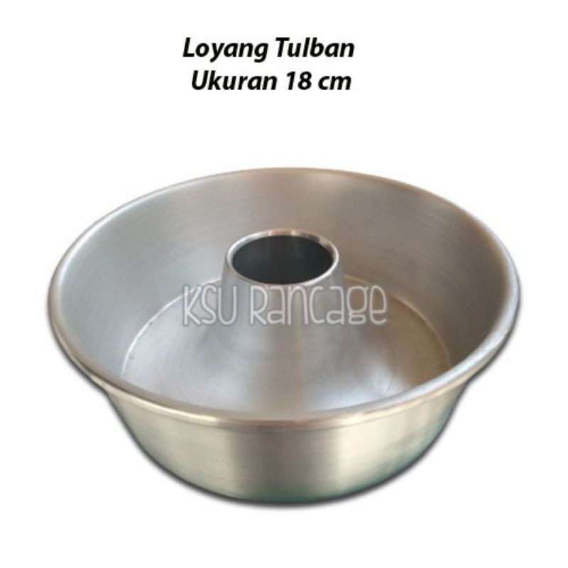 Loyang Bolu Tulban 18 cm