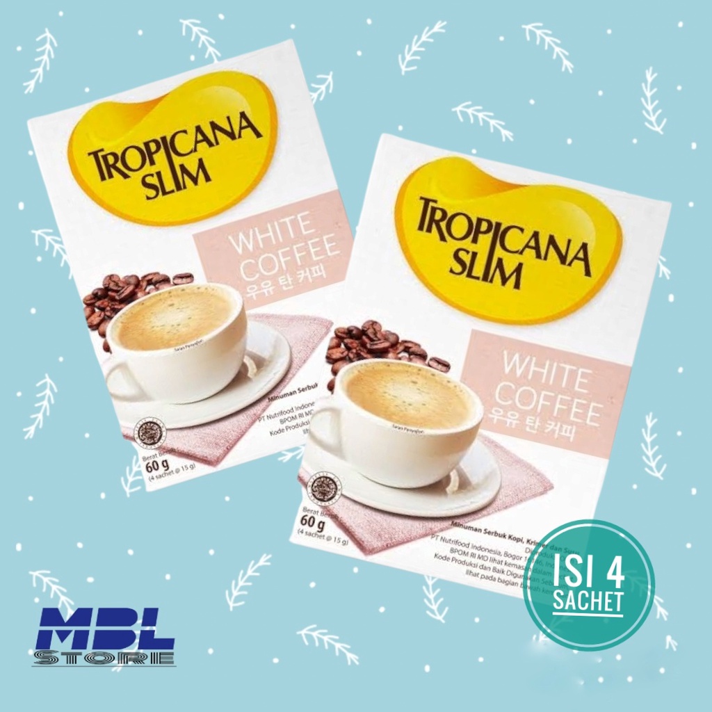

Tropicana slim white coffee