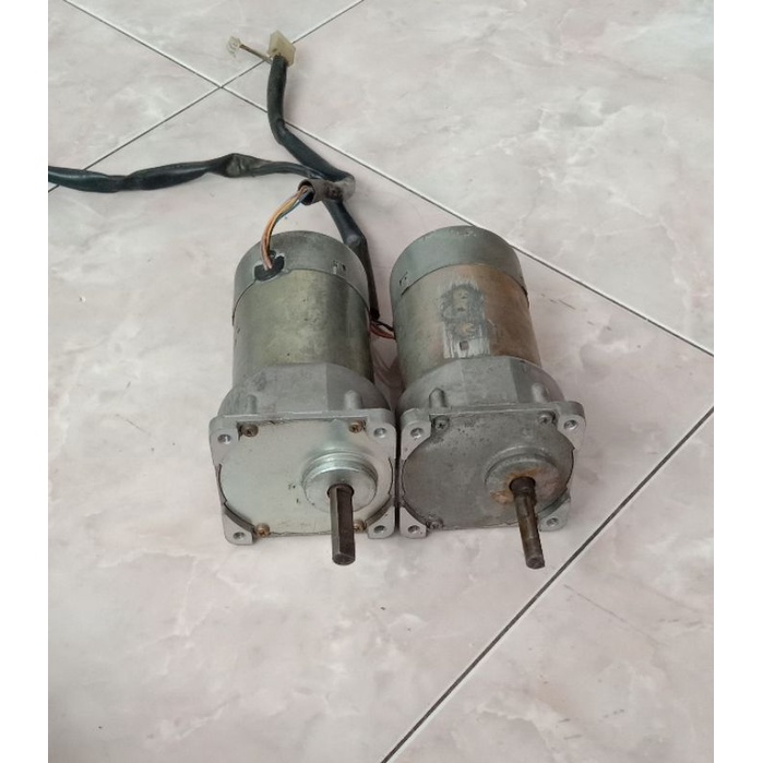 Dc Motor Gearbok 12V ~ 24V Ex Copotan Mesin Fotocopy