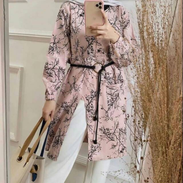 ATASAN WANITA LENGAN PANJANG ELLEN TUNIK