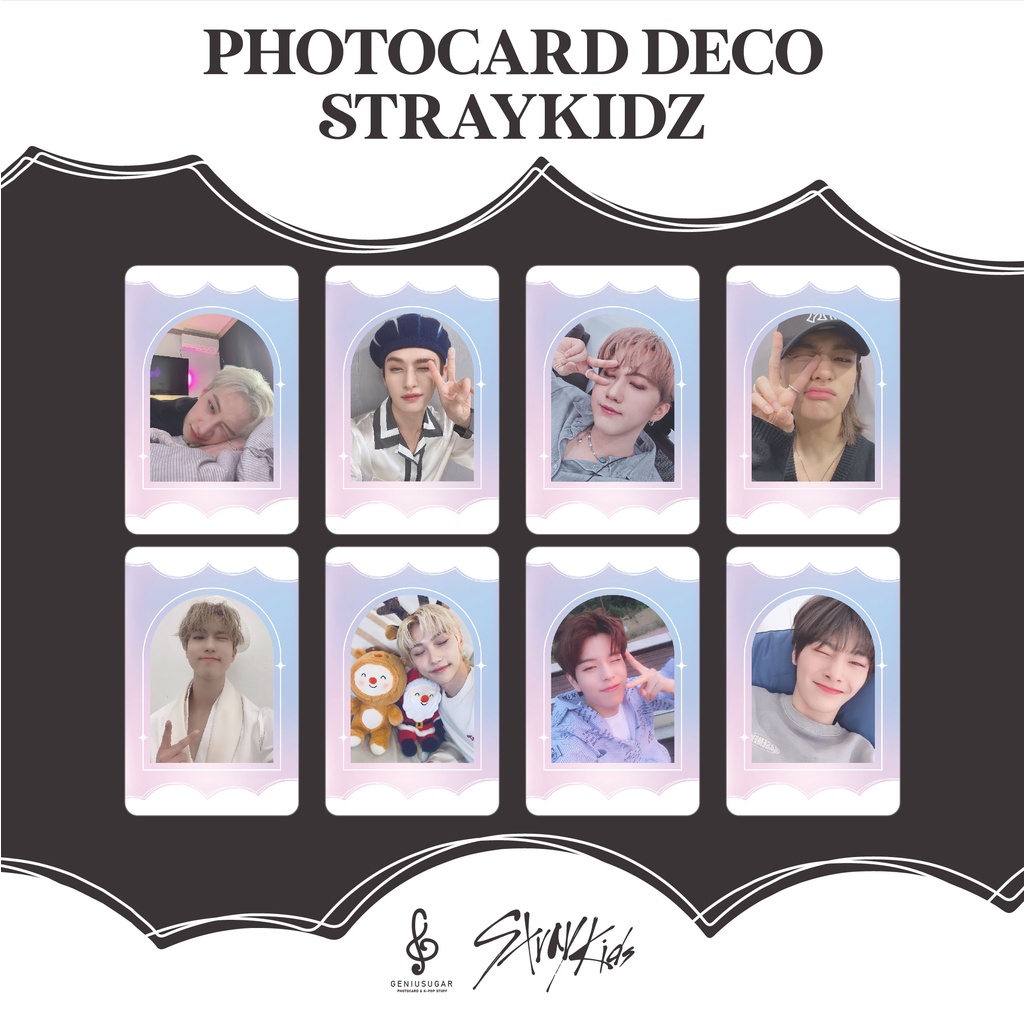 [DECO SKZ] PHOTOCARD STRAYKIDZ UNOFFICIAL