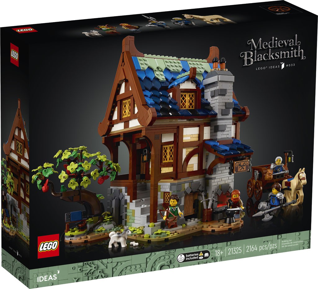 21325 LEGO IDEAS CUUSO  Medieval Blacksmith