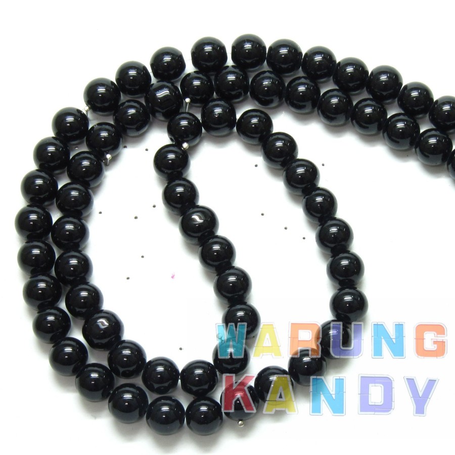 Mutiara Sintetis 14mm PAK - Hitam